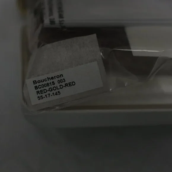 NWT Pink Gold Boucheron Cat Eye Gradient 55MM Sunglasses. - Picture 9 of 10